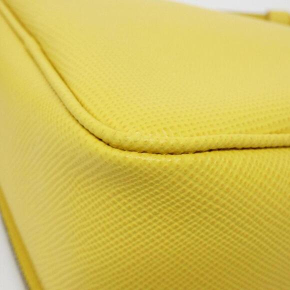 PRADA Yellow Triangle Saffiano Fanny Pack - Picture 3 of 6